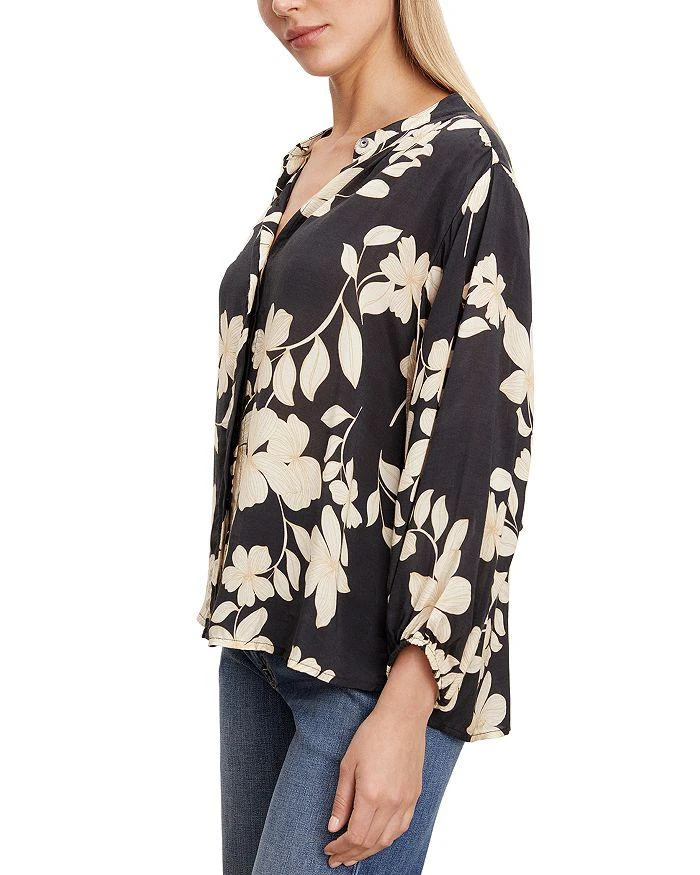 Velvet by Graham & Spencer Floral Blouson Sleeve Blouse 3