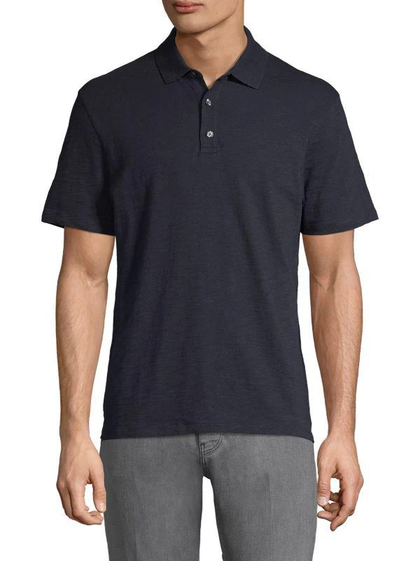 Vince Solid Short Sleeve Polo 1