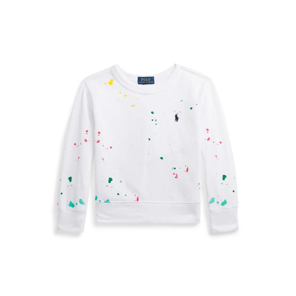 Polo Ralph Lauren Kids Paint Splatter–Print Spa Terry Pullover (Little Kids) 1