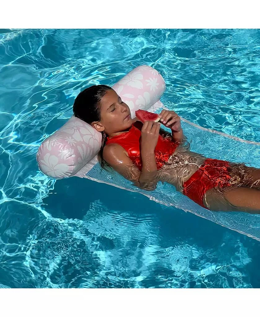 Sunnylife Hammock Float: Stole My Heart - Pink Floral 3