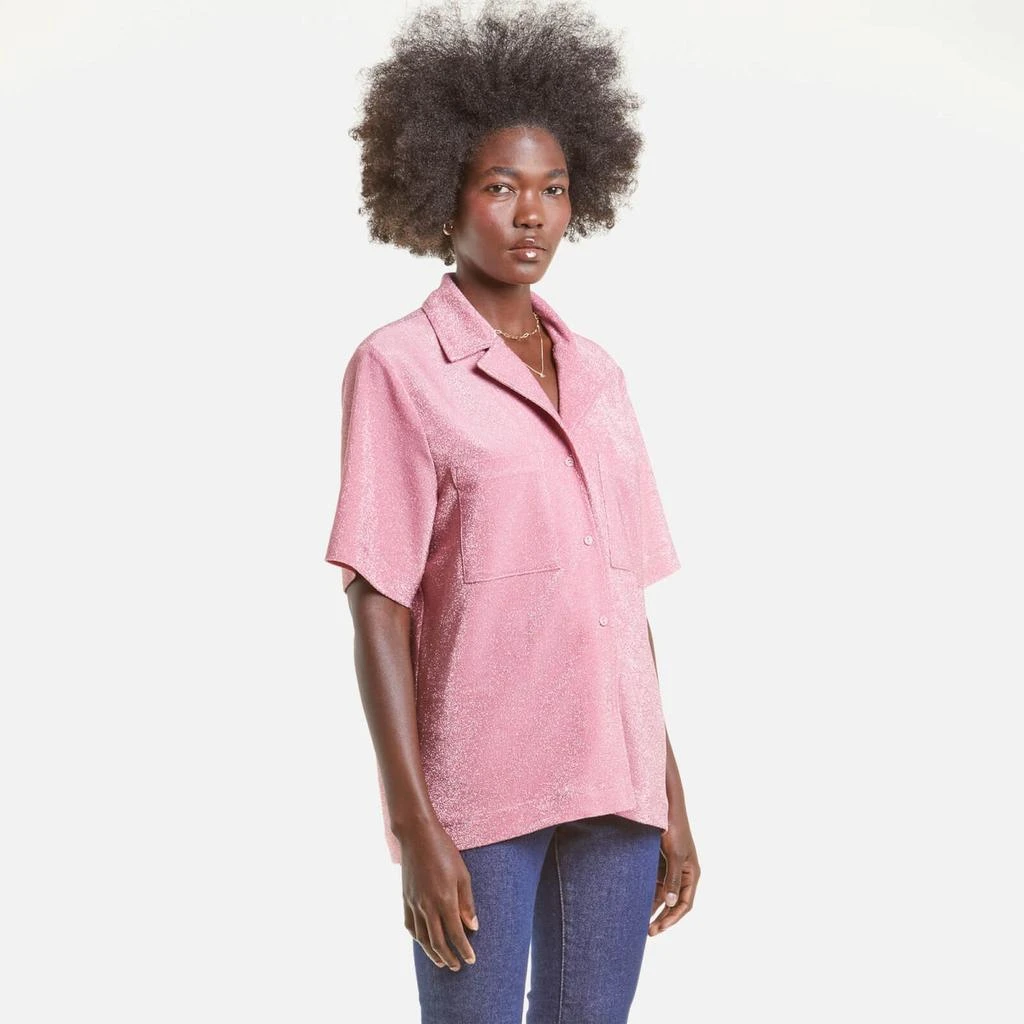 The Hut Never Fully Dressed Women's Pink Lurex Lulu Blouse - Pink 4