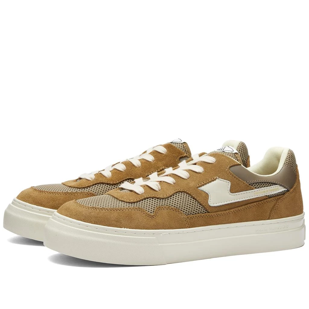 Stepney Workers Club Stepney Workers Club Pearl S-Strike Suede Sneaker 1