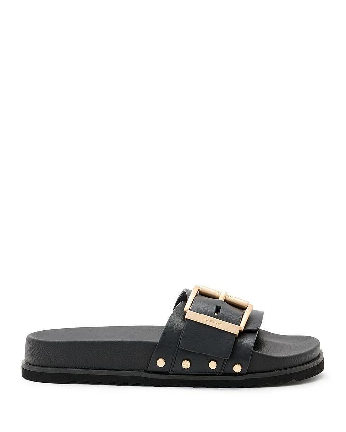 ALL SAINTS Women's Ellie Studded Slide Sandals 3