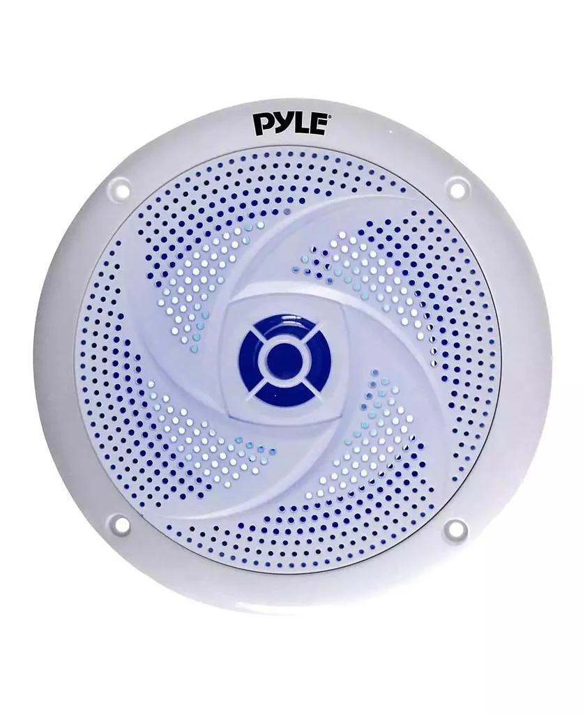 Pyle 8

 Marine Waterproof Speakers with Blue LED Lights, 320W, White