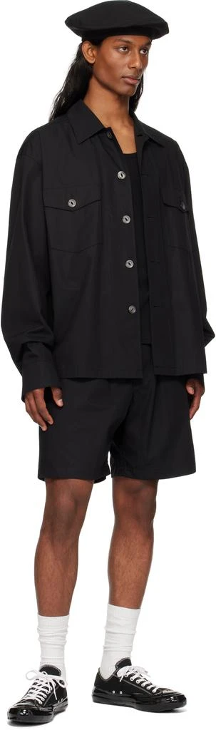 TAKAHIROMIYASHITA TheSoloist. Black Smokey Type 01 Overshirt 4