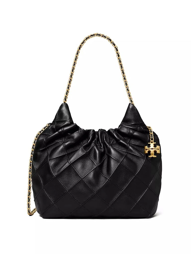 Tory Burch Mini Fleming Nappa Leather Hobo Bag 1