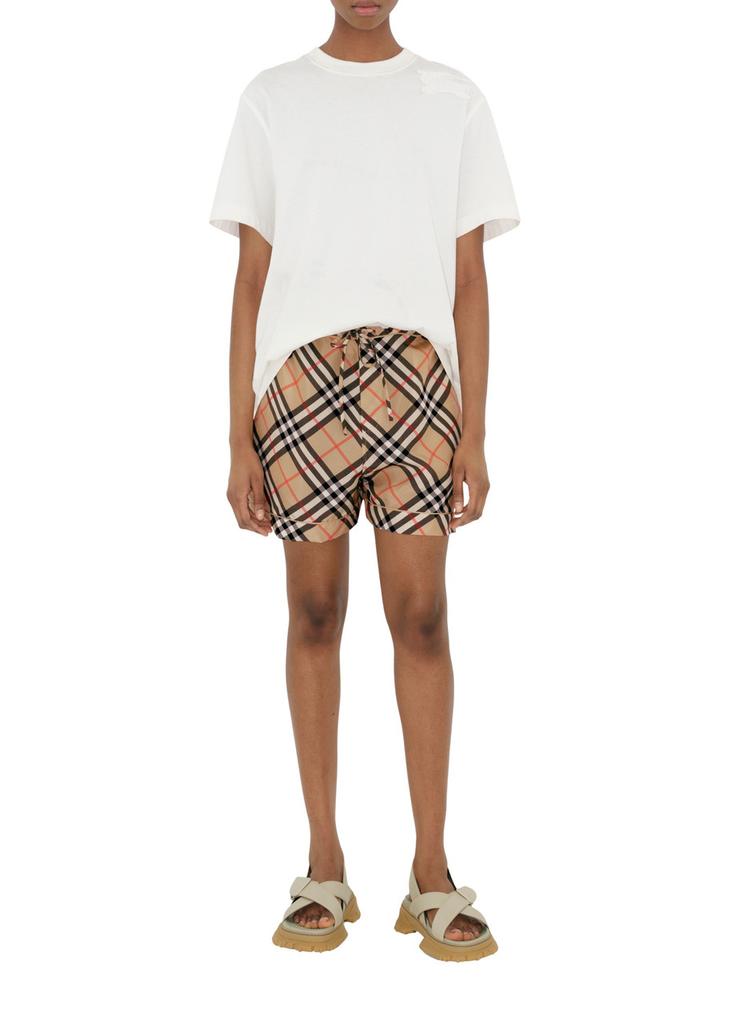 Burberry Check silk pyjama shorts