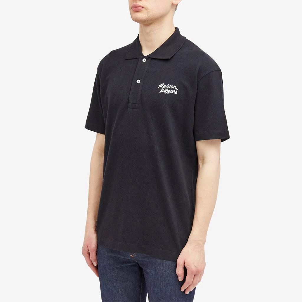 Maison Kitsune Maison Kitsune Handwriting Comfort Polo 2
