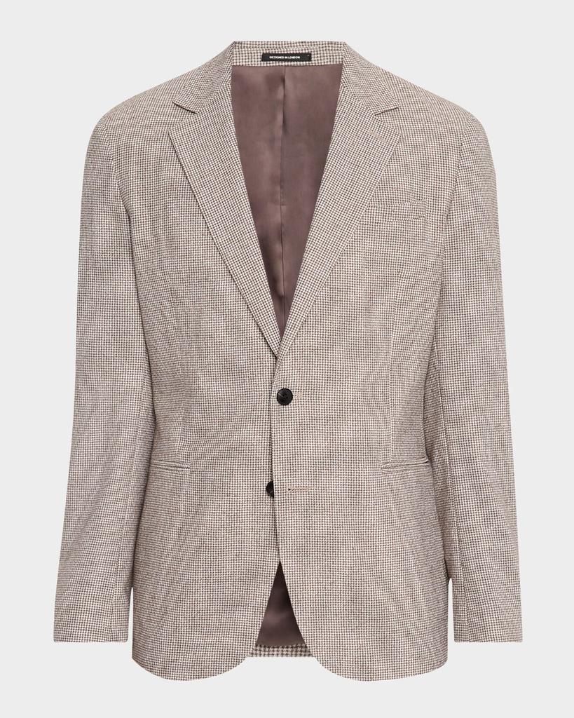 REISS Men's Garland Micro-Houndstooth Sport Coat