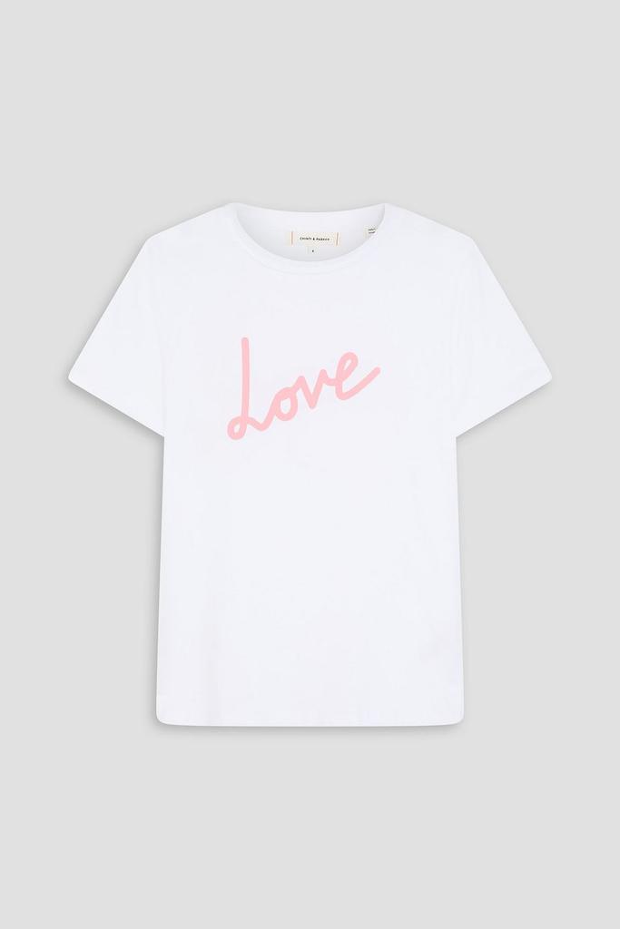 Chinti & Parker Printed cotton-jersey T-shirt
