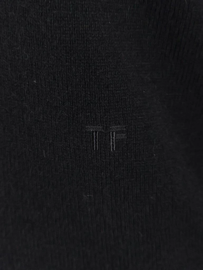 Tom Ford Tom Ford Monogram Embroidered Knitted Jumper 3