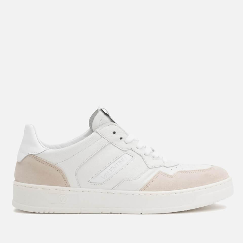 Valentino VALENTINO MEN'S APOLLO BASKET LEATHER AND SUEDE TRAINERS