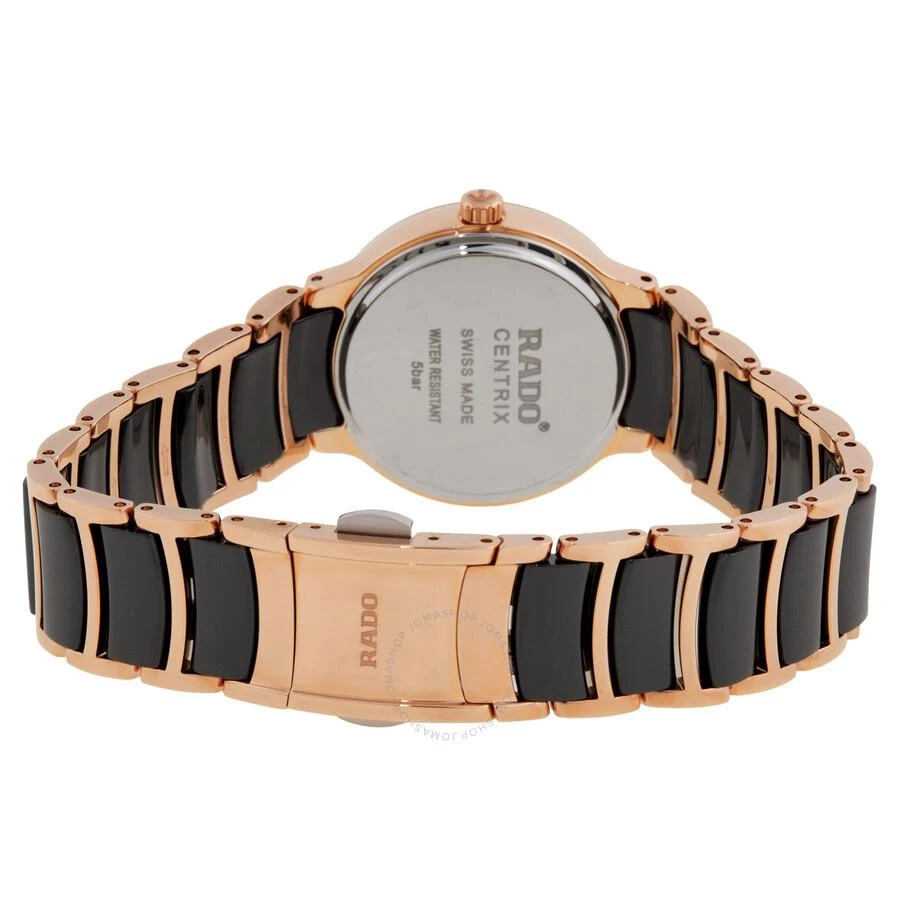 Rado Centrix Diamonds Quartz Brown Dial Ladies Watch R30024732 3
