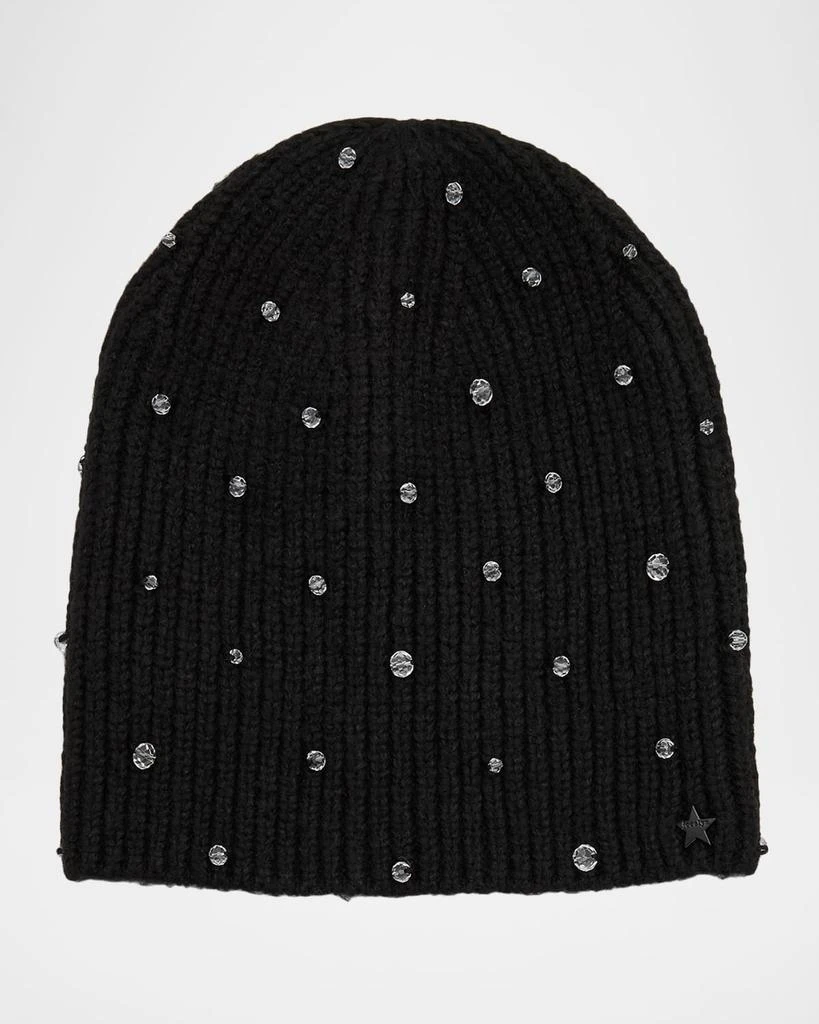 Jocelyn Crystal Bead Rib Knit Hat - Hats - Free Shipping  display picture 2