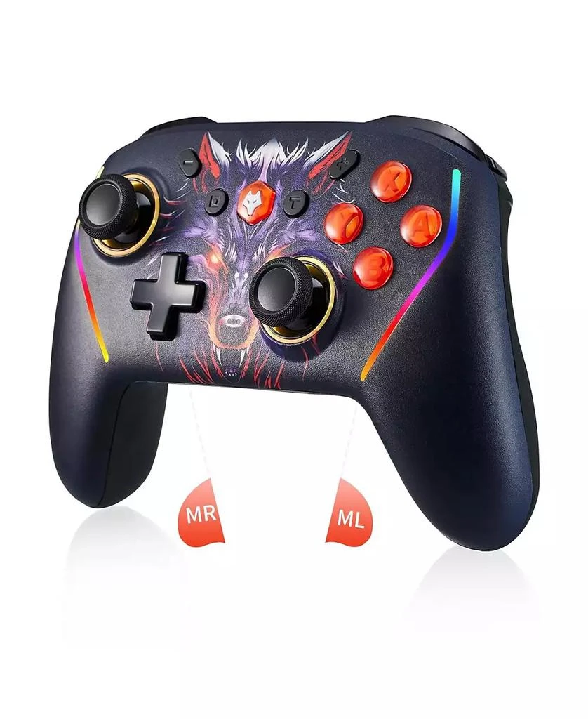 NBCP Wireless Controller for Nintendo Switch 2, Lite/OLED, with Mouse Touch Back Buttons, Wake Function, Turbo
Programmable