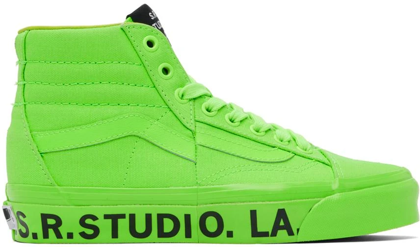 Vans Green S.R. STUDIO. LA. CA. Edition Sk8-Hi Sneakers