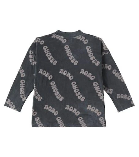 BOBO CHOSES Logo cotton jersey T-shirt 3