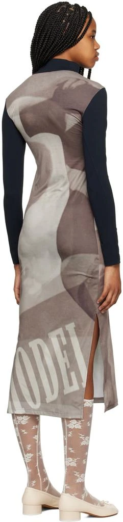 ELLISS SSENSE Exclusive Brown Maxi Dress 3
