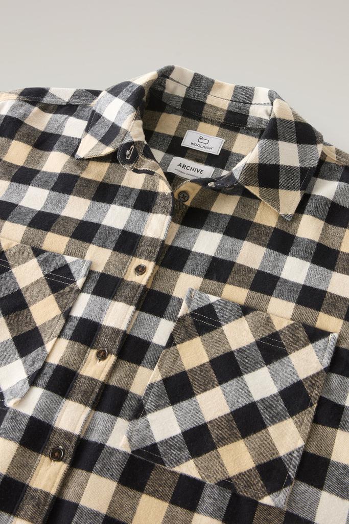 Woolrich Flannel Check Shirt - Women - Blue