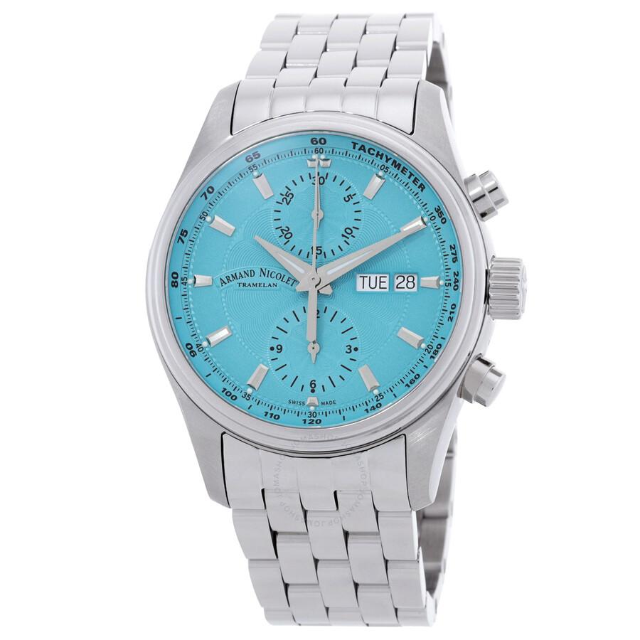 Armand Nicolet MH2 Chronograph Automatic Men's Watch A647A-TF-MA2640A