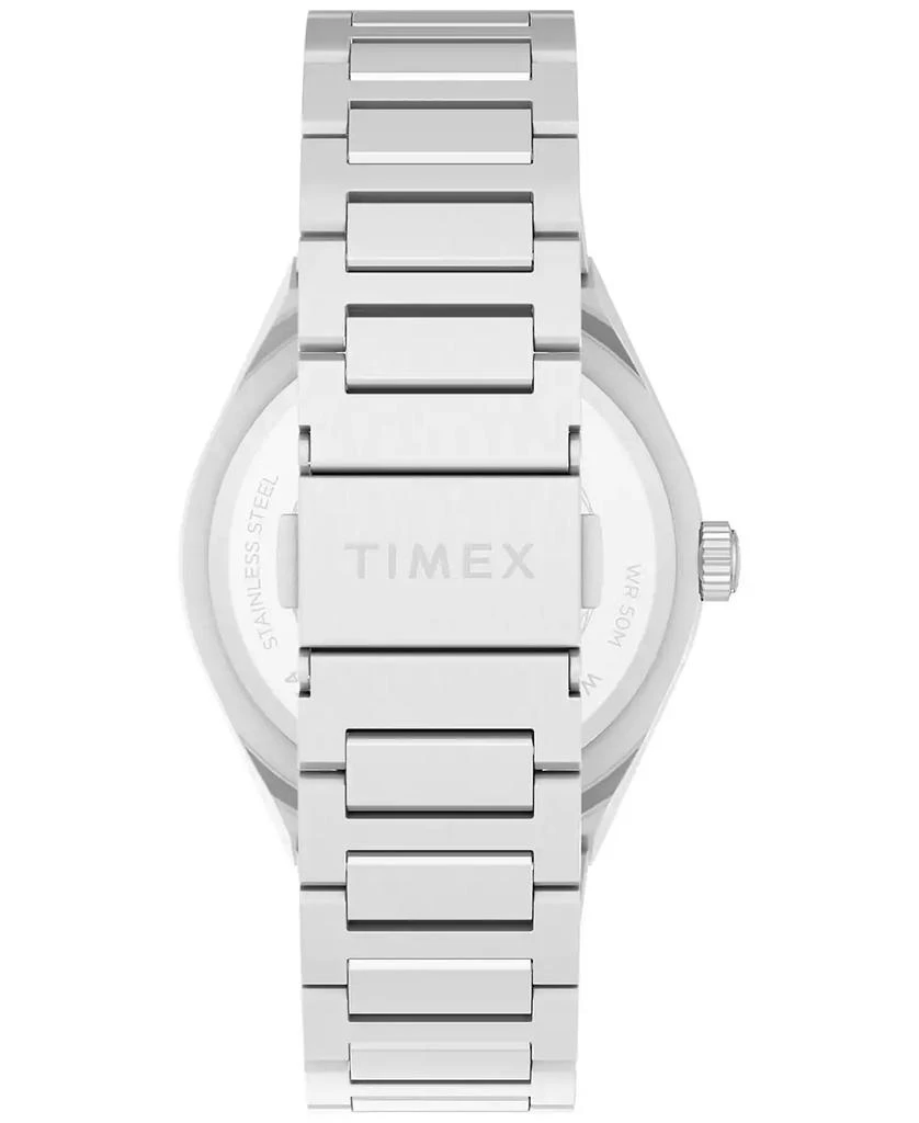 Timex Men
s Quartz Analog Silver-Tone Stainless Steel Watch, 39mm 3