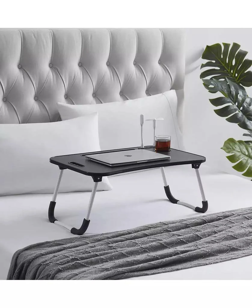 Nestl Foldable 
Lightweight Lap Desk with USB Ports - Ideal for Working, Reading, or Eating - 6