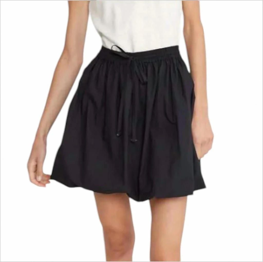 Chan Luu Bubble Skirt In Caviar 2