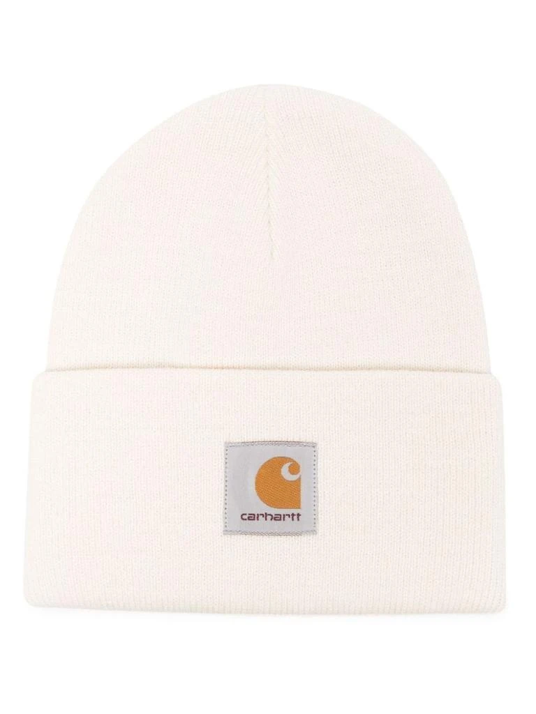 Carhartt Cream White Beanie 1