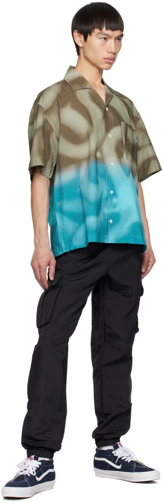 Awake NY Brown & Blue Gradient Shirt 4