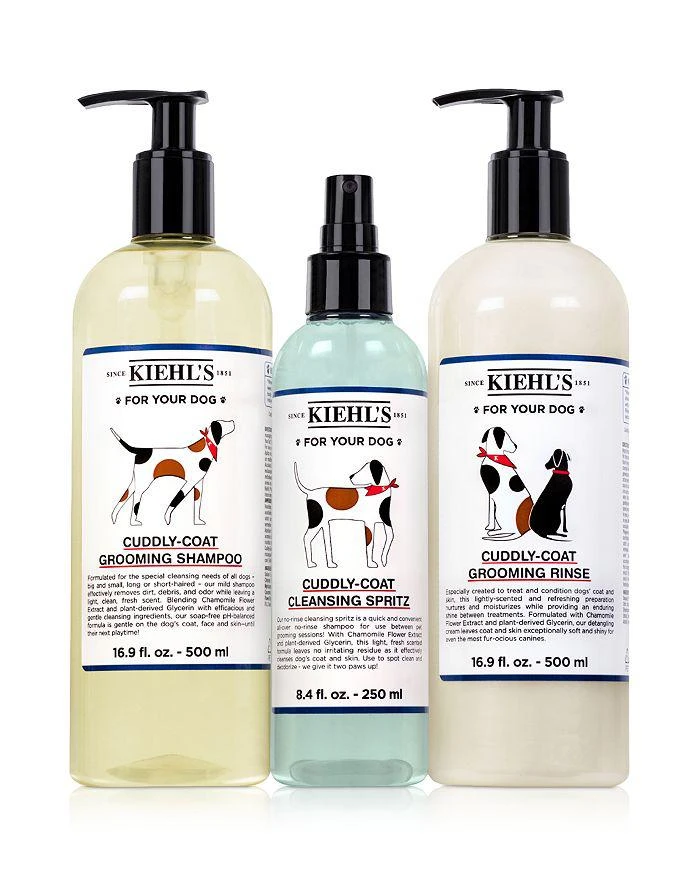 Kiehl's Since 1851 Cuddly Coat Grooming Shampoo 16.9 oz. 3