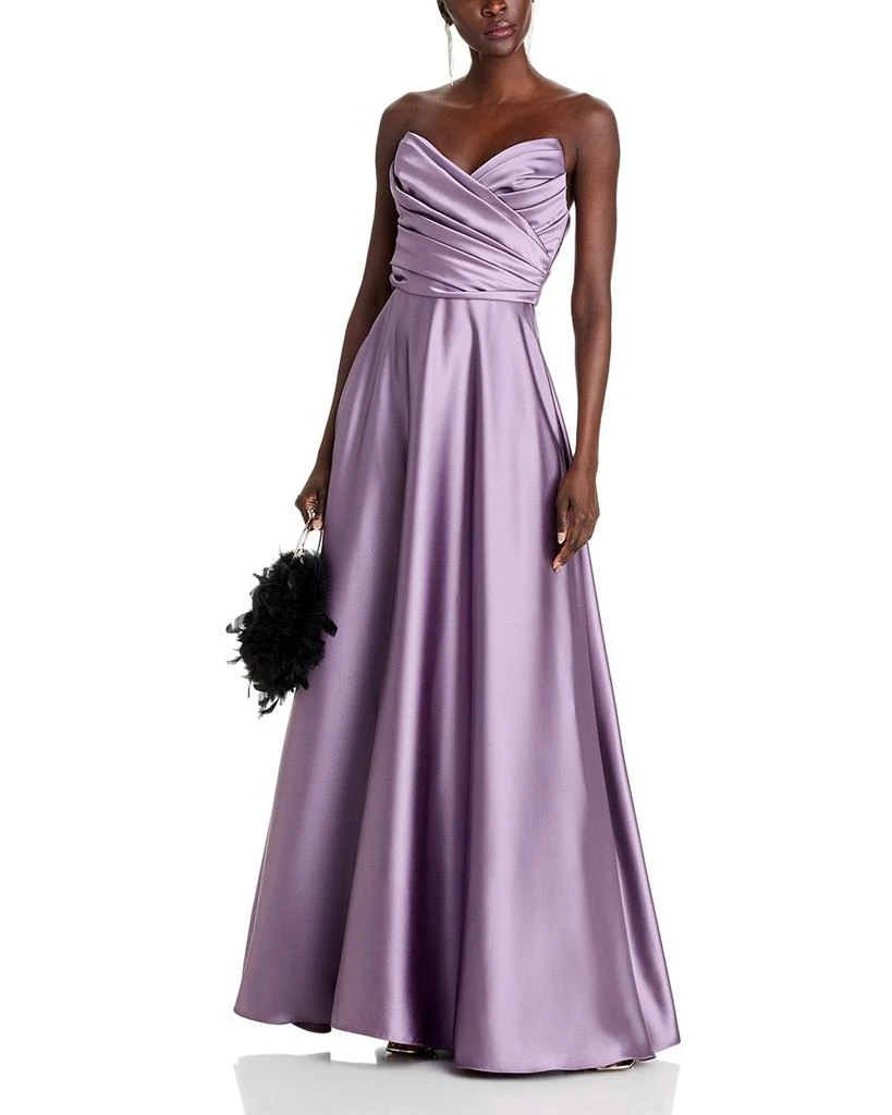 Amsale Strapless Gown 3