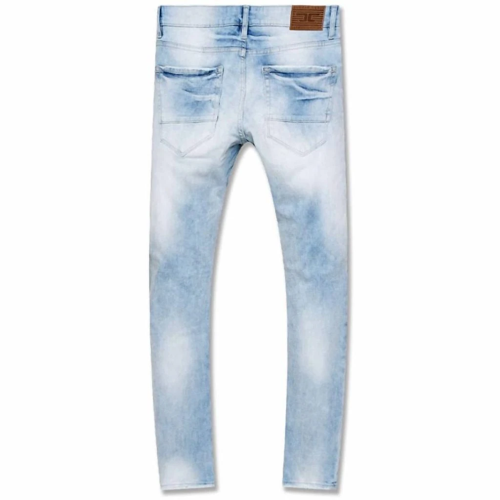 JORDAN CRAIG Men's Ross Angelic Denim Jean In Ice Blue 5