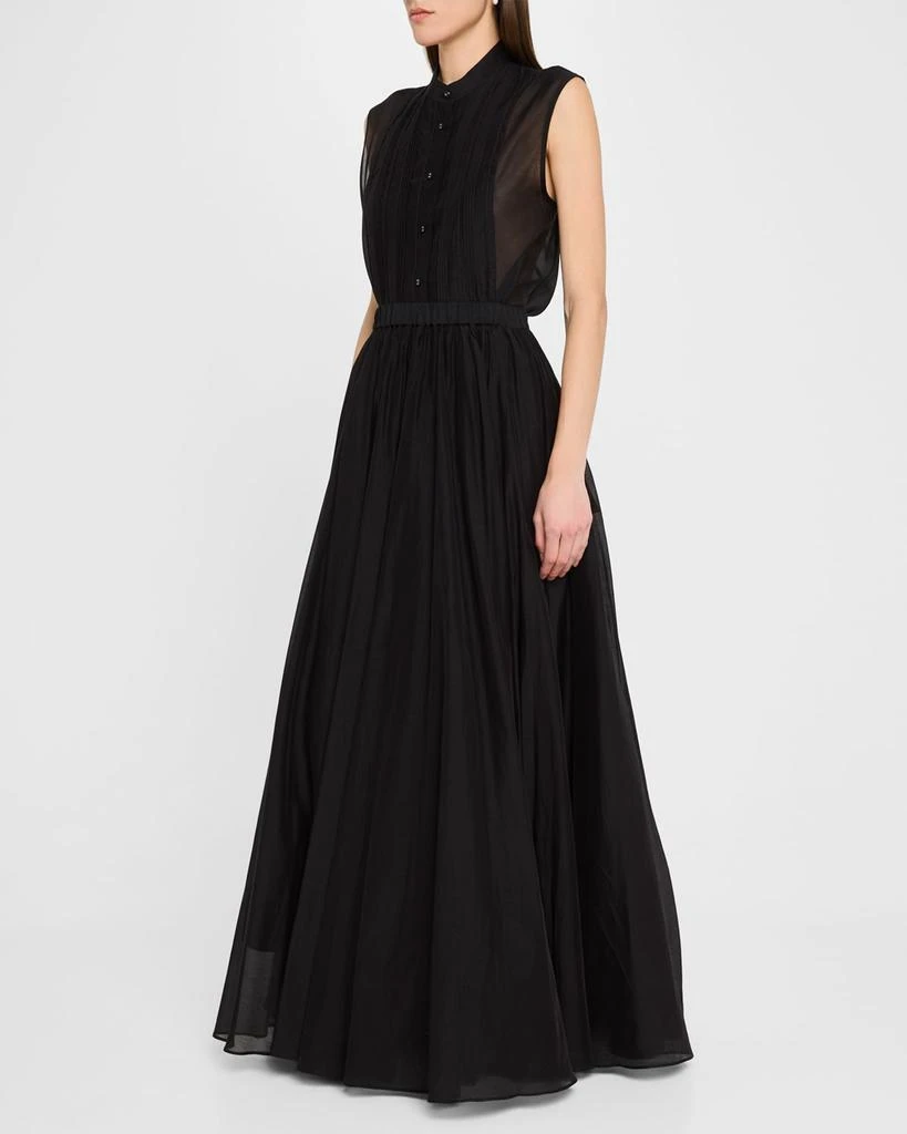 CO Sleeveless Pintuck Tuxedo Shirt 2