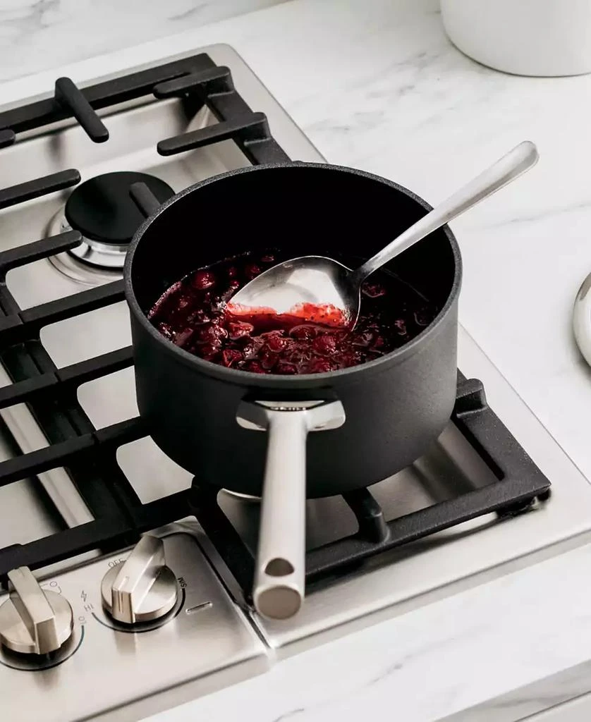 Ninja NeverStick Premium Hard-Anodized 3.5 Quart Saucepan with Glass Lid 5