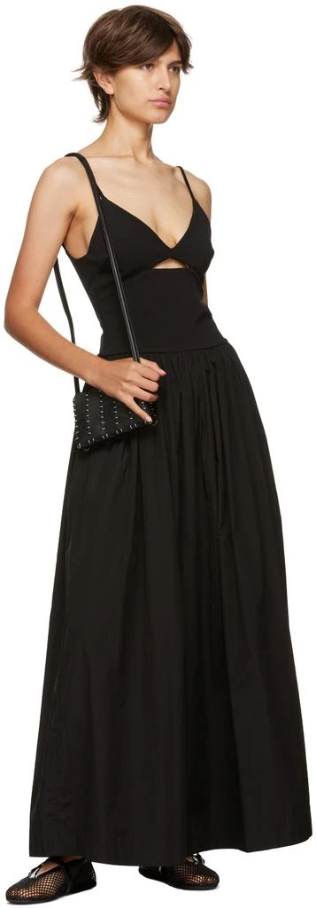 Esse Studios Black Tri Knit Maxi Dress 4