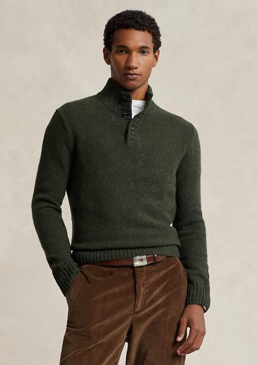 Ralph Lauren Ralph Lauren Wool Blend Mock Neck Sweater