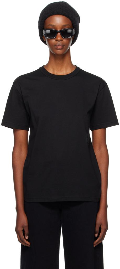 Shop Black Puff Logo T-shirt on Sale at BeyondStyle – Get 78% Off