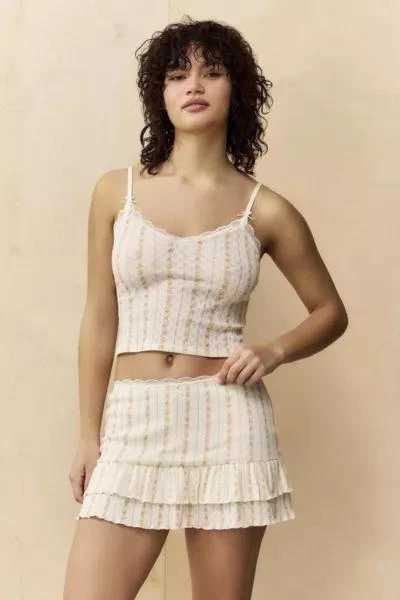 Out From Under Out From Under Ruffle Mini Skirt 2