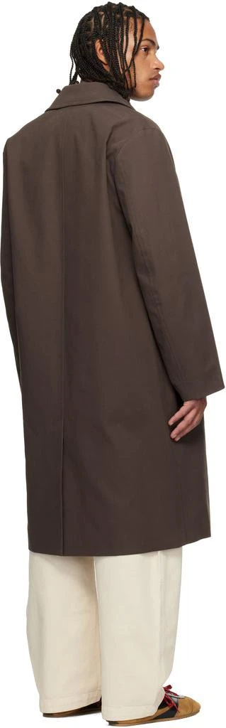 Dries Van Noten Brown Cotton Canvas Coat 3