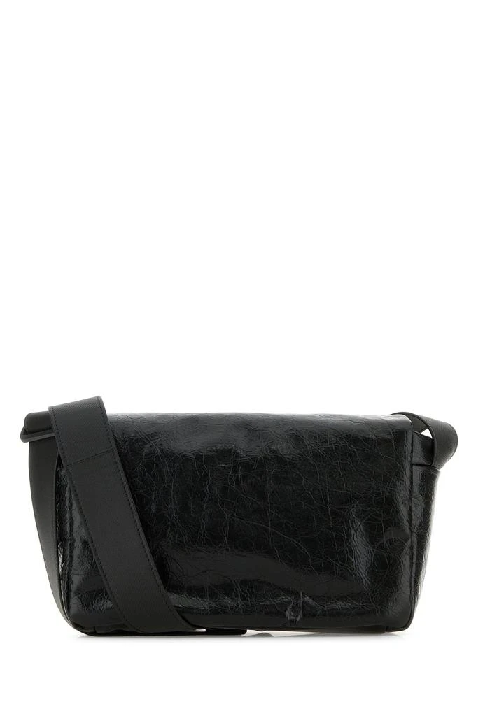 Balenciaga Black leather small Monaco crossbody bag 3