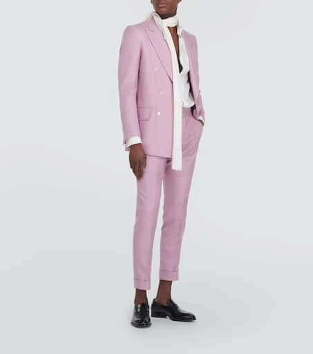 Tom Ford Silk-blend scarf 4