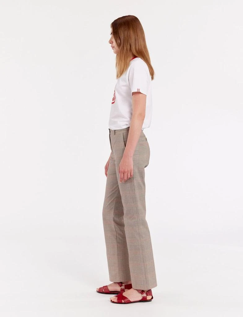 INES DE LA FRESSANGE Francisco plaid pants 3