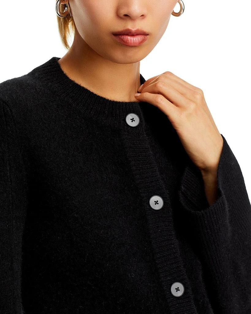 AQUA Cropped Wide Sleeve Crewneck Cardigan - Exclusive 5