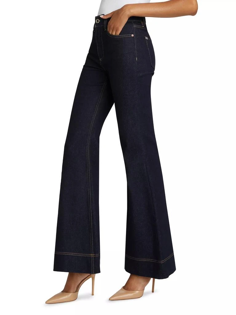 Alice + Olivia High-Rise Flared Jeans 4
