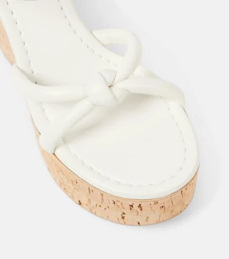 Gianvito Rossi Alma leather sandals 6