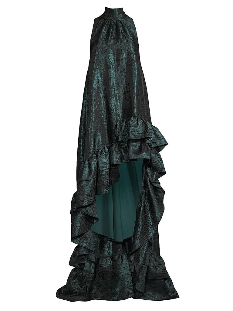 One33 Social Embossed Taffeta High-Low Dress 1