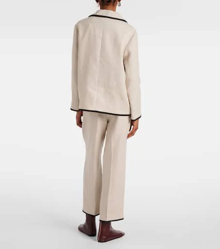 Max Mara Leslie linen jacket 3