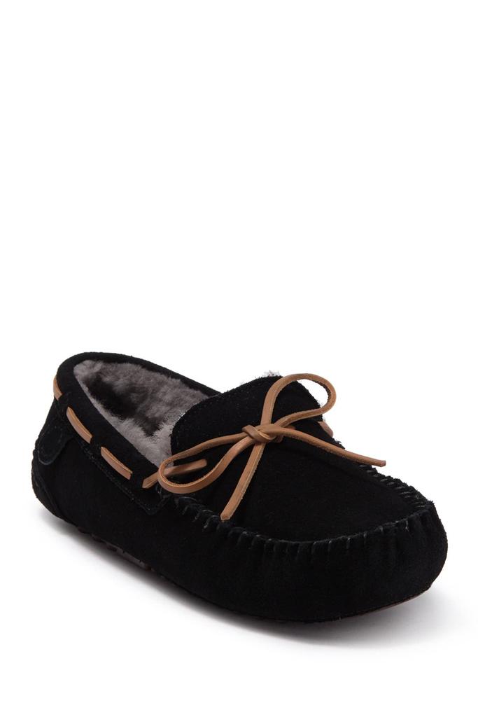 FIRESIDE BY DEARFOAMS Victor Genuine Shearling Slipper - Wide Width Available