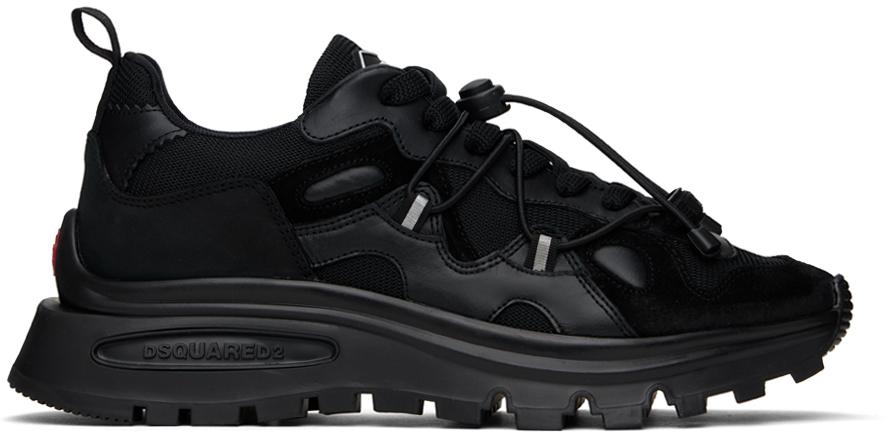DSQUARED2 Black Run DS2 Sneakers - Casual Shoes - Compare