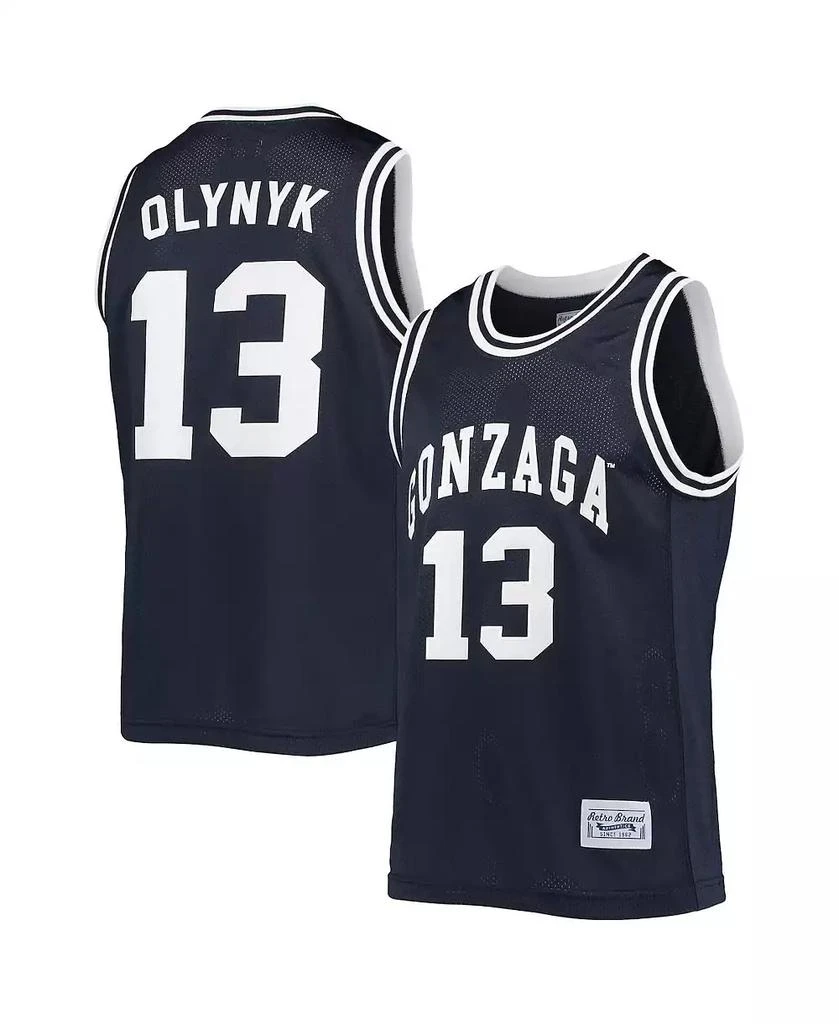 The Original Retro Brand Men's Kelly Olynyk Gonzaga Bulldogs Alumni Commemorative Classic Basketball Jersey 1